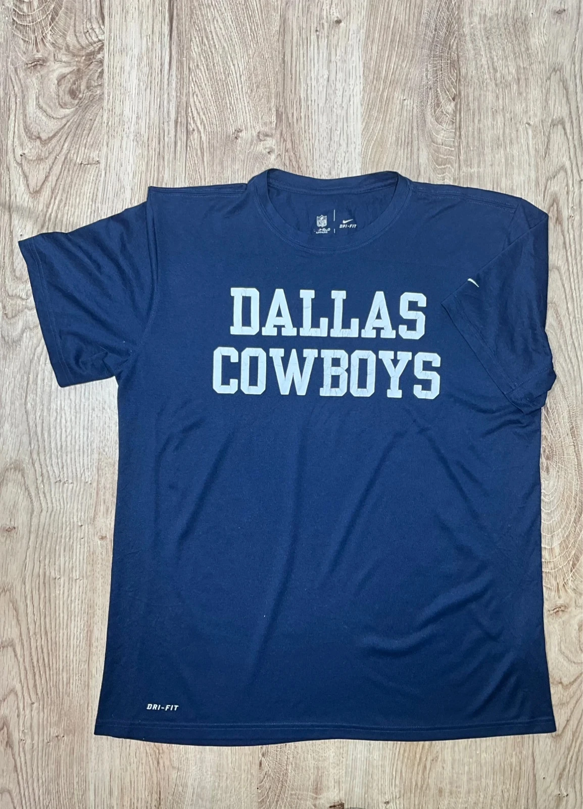 T-shirt Nike NFL Dallas Cowboys Dri-Fit Taille L Bleu Marine – photo 2